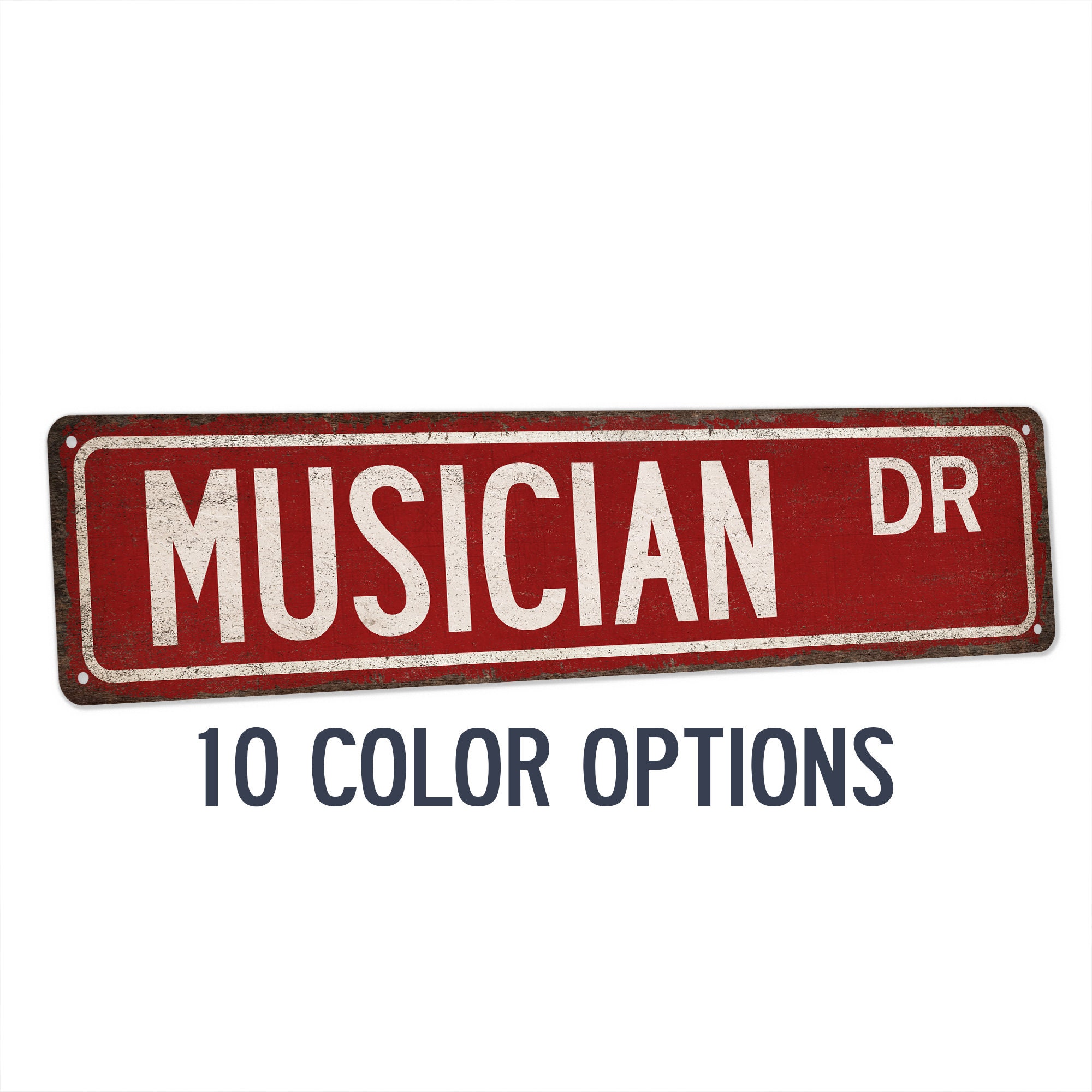 Musician Sign, Music Street Sign, Band Class Decor, Musician Gift, Music Teacher Gift, Gift For Musician, Music Room Sign, Band 104180021161