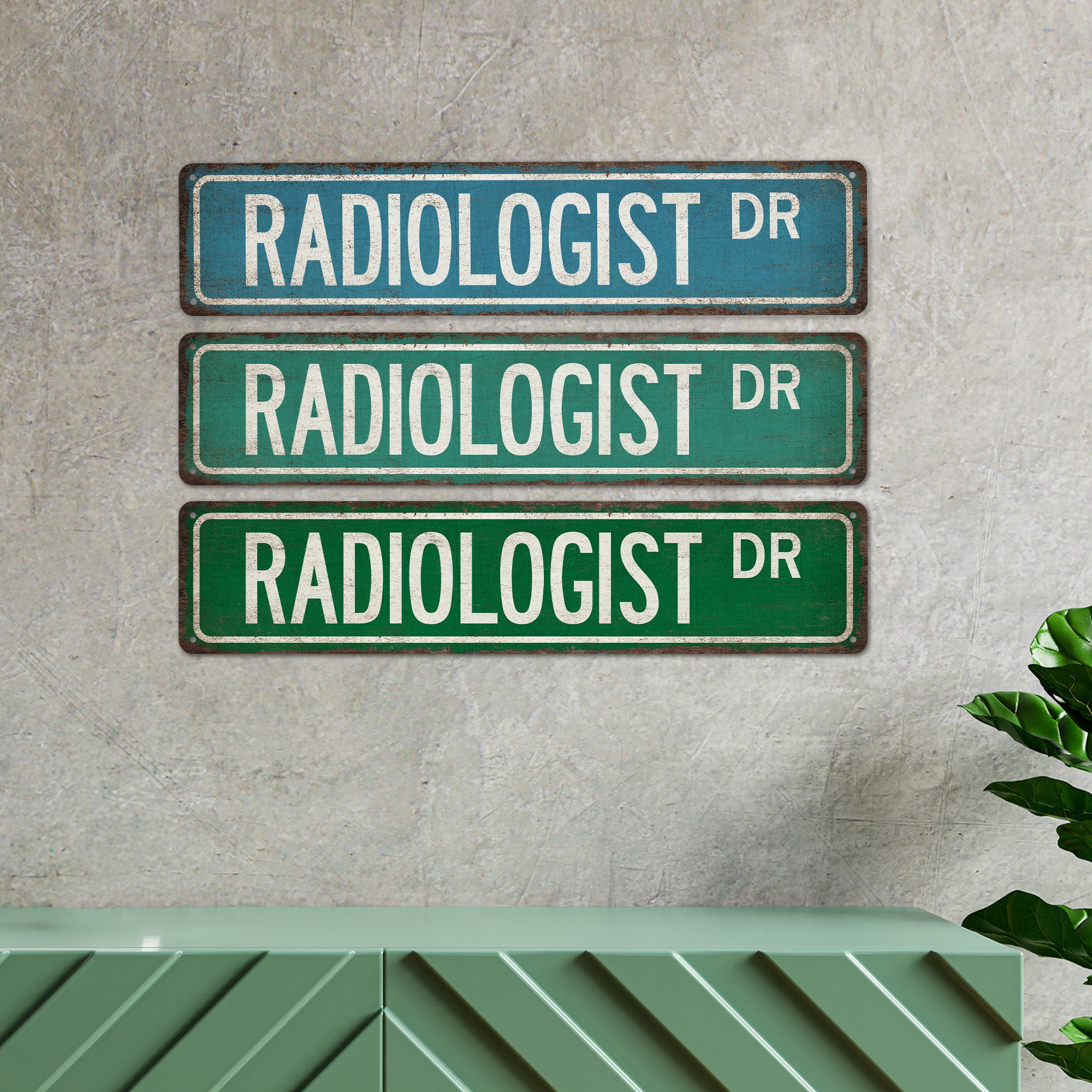 Radiologist Street Sign, Medical Doctor Gift - Etsy
