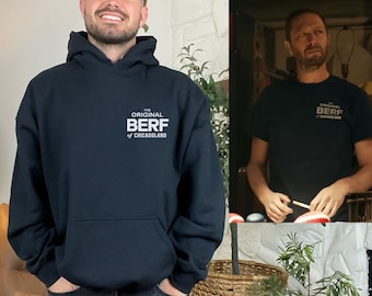 The Original Berf of Chicago land hood Sweatshirt, Bear Carmy Richie, TV show enthusiast gift, Halloween sweater, Correct font the original