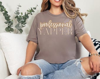 Professional Yapper PNG, Neutral Humor Shirt Design (Digital Download)