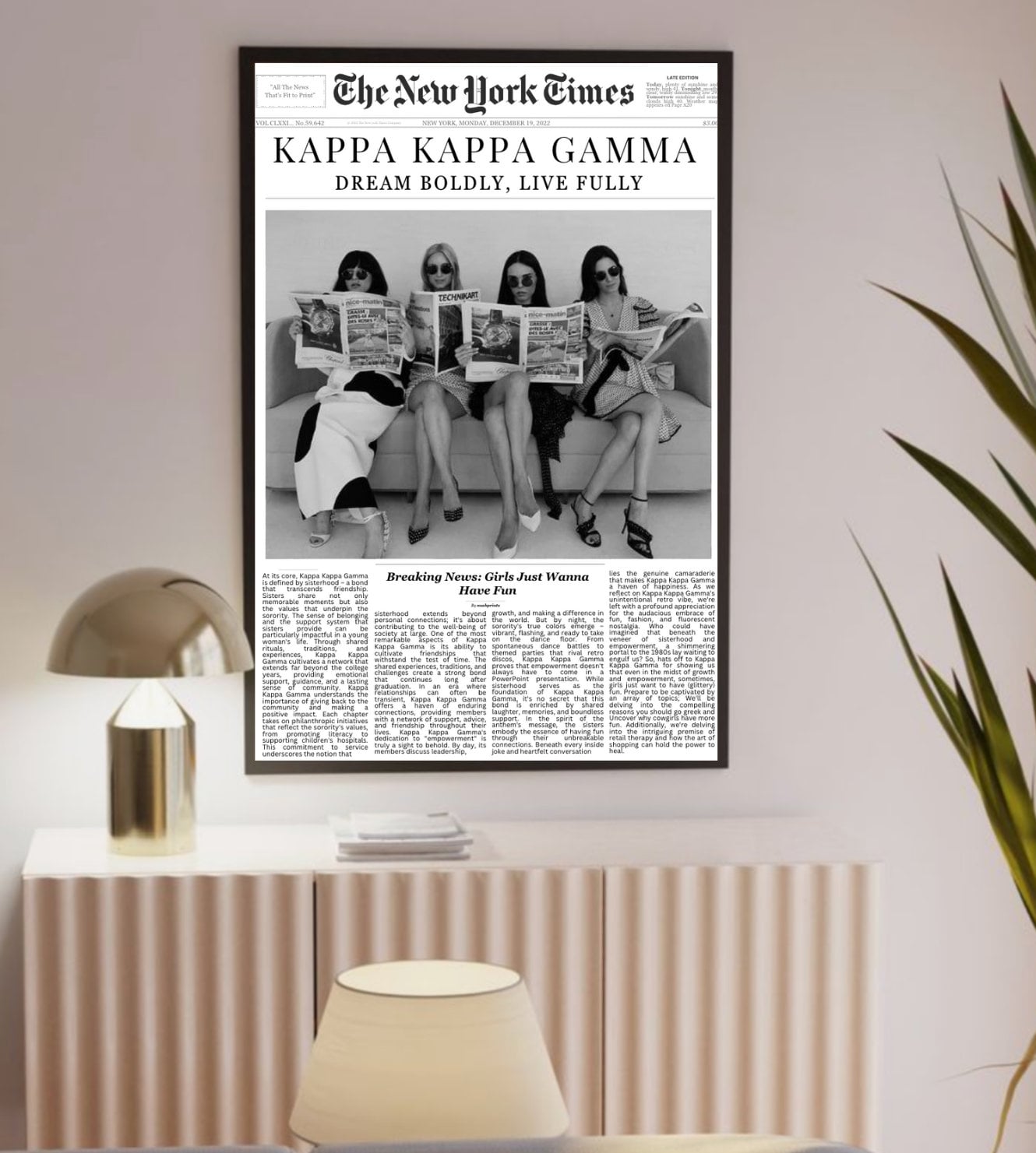 Kappa Kappa Gamma Etsy