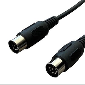 Powerlink Cable - MK2 - Black - Male to Male - 2 m
