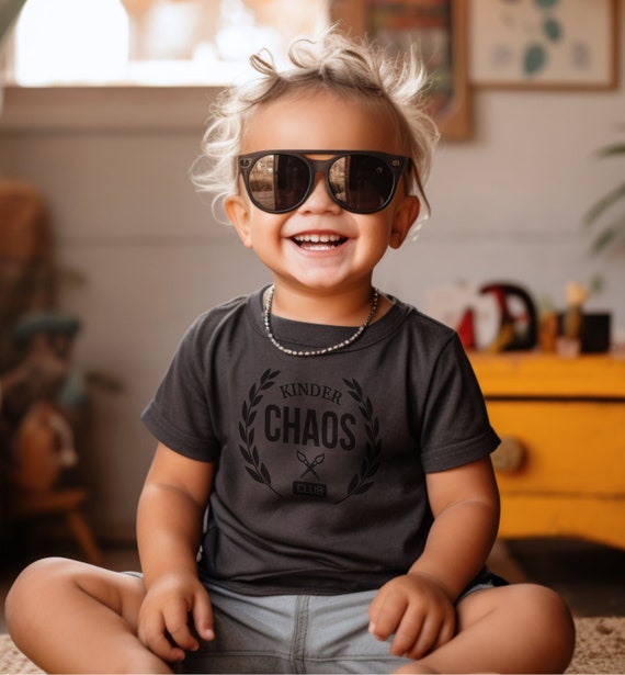 Kinder Chaos Club Kids Short Sleeve Tee