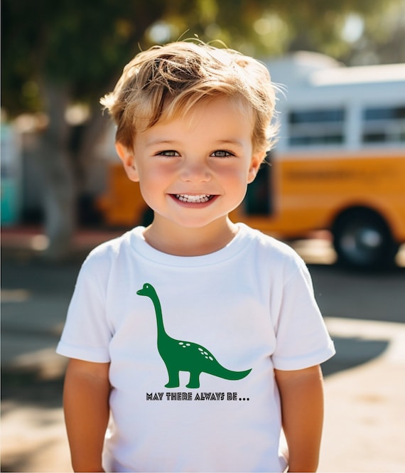 May There Always Be... Dinos Toddler Short Sleeve Tee