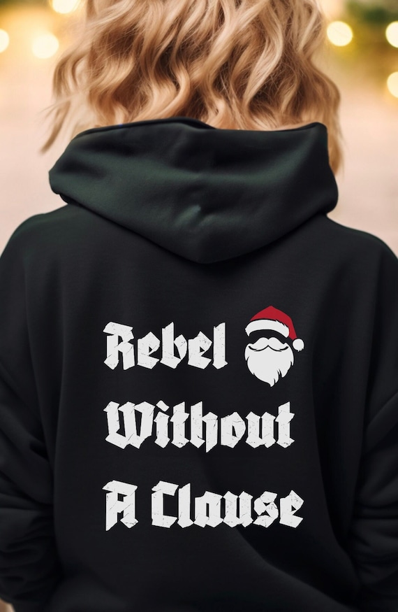 Rebel Without A Clause Youth Hooded Sweatshirt