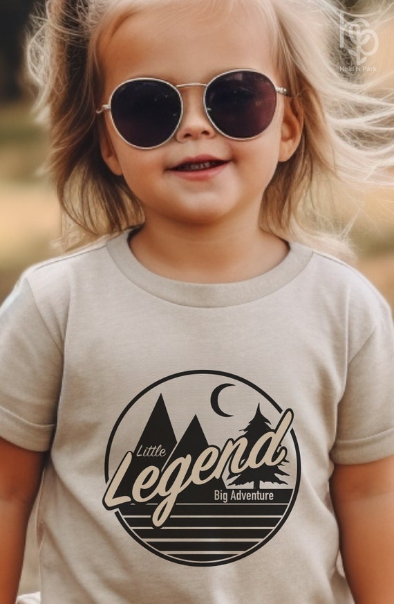 Little Legend Big Adventures! Kids Short Sleeve Tee