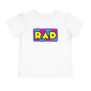 RAD DISCO Toddler Short Sleeve Tee