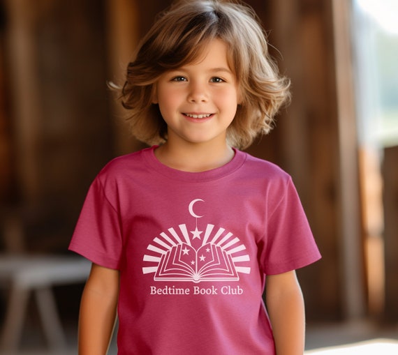 Bedtime Book Club!  Kids Short Sleeve Tee