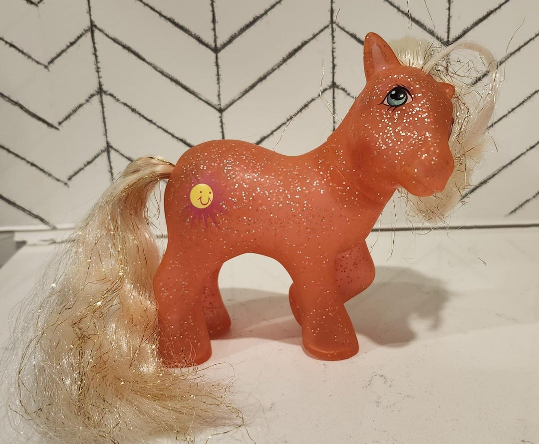 My Little Pony Sparkle Ponies Sunspot, Vintage G1 MLP Hasbro 1980s - Etsy