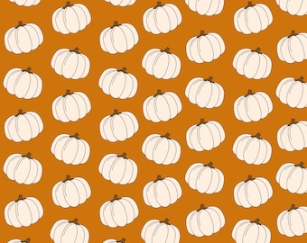 Seamless Pumpkin digital print