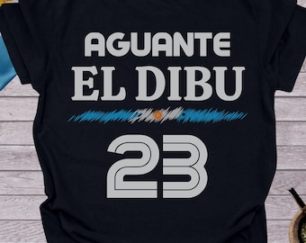 Argentina 'El Dibu' Soccer Fan Shirt: Comfort Colors Unisex Tee