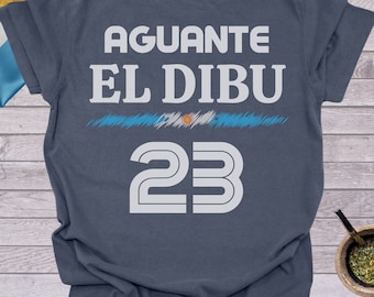 Argentina 'El Dibu' Soccer Fan Shirt: Comfort Colors Unisex Tee