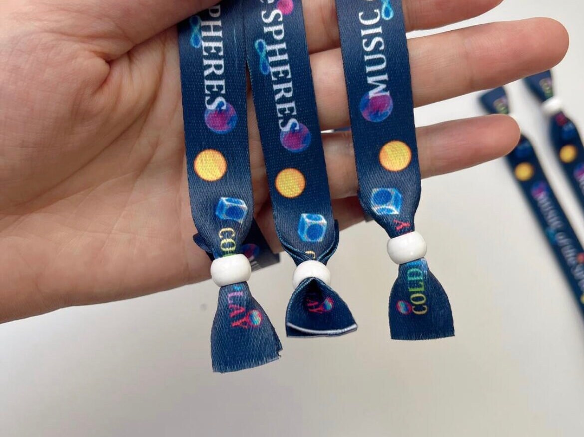 Coldplay Music of the Spheres Wristbands Etsy UK