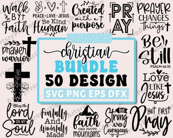 Christian svg bundle, Religious svg, Scripture svg, Bible Verse svg, Blessed svg, Jesus Svg, God Svg, Faith svg, Cut Files for Cricut
