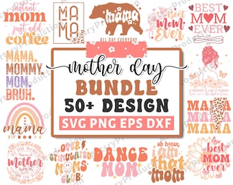 Dia das Mães Svg, Pacote Mom Svg, Mom Svg, Mom Life Svg, Girl Mom Svg, Mama Svg, Funny Mom Svg, Mom Quotes Svg, Blessed Mama Svg Png
