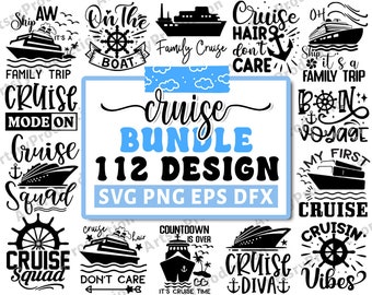 Cruise Svg Bundle, Cruise Ship Svg, Cruise Shirts Svg, Anchor Svg, Boat Svg, Oh Ship Svg, Cruise Squad Svg, Vacation Svg, Cricut Silhouette
