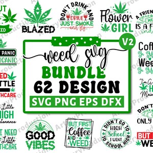 Paquete de corte de hierba, paquete de corte Stoner, corte de marihuana, corte de marihuana, cita de hierba, corte de fumar, 420 svg, cannabis svg, trippy svg, cricut silueta png V2