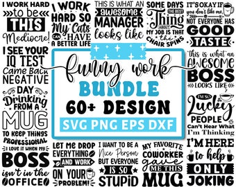 Lustiges Arbeits-Svg-Bundle, lustiger Kaffee-Svg, Büro-Humor-Svg, Erwachsenen-Humor-Svg, Becher-Svg, lustiges Zitat-Svg, Humor-Zitaten-Svg, Cricut Silhouette Png