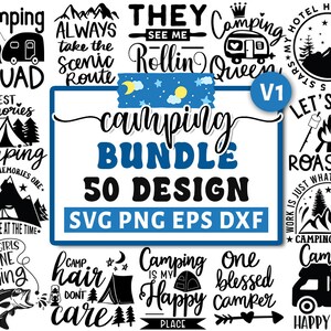 Camping Svg Bundle, Camping Svg, Camper Svg, Camp Life Svg, Camping Sign Svg, Summer Svg, Adventure Svg, Campfire Svg, Camping Cut files V1