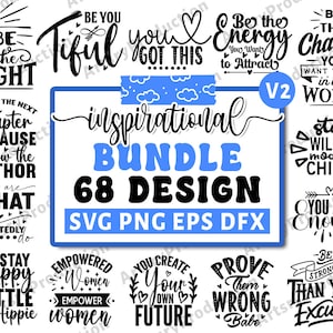 Niedliches Inspirations-Svg, positives Zitat svg, Selbstliebe svg, Affirmation svg, Girl Power svg, Positives Zitat png, Cricut Silhouette Png Vol 2