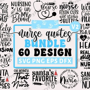 Krankenschwester SVG Bundle, Krankenschwester Zitate SVG, Arzt SVG, Krankenschwester Superheld, Krankenschwester Herz, Krankenschwester Leben, Stethoskop, Cricut Silhouette Png Vol 2
