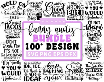 Funny Quotes Svg Bundle, Sarcastic Svg Bundle, Sarcasm Svg, Sarcastic Quote Svg, Sarcastic Svg Files, Funny Sayings Svg, Sassy Svg, Cricut
