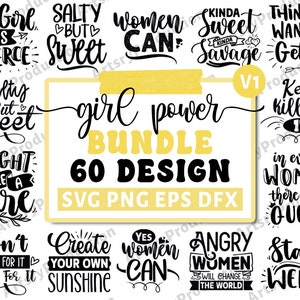 Girl Power svg Bundle, Internationaler Frauentag svg, Frauentag-Zitat, Womens Power svg, Kriegerinnen-Svg, 8 März svg, Girl Empowerment V1