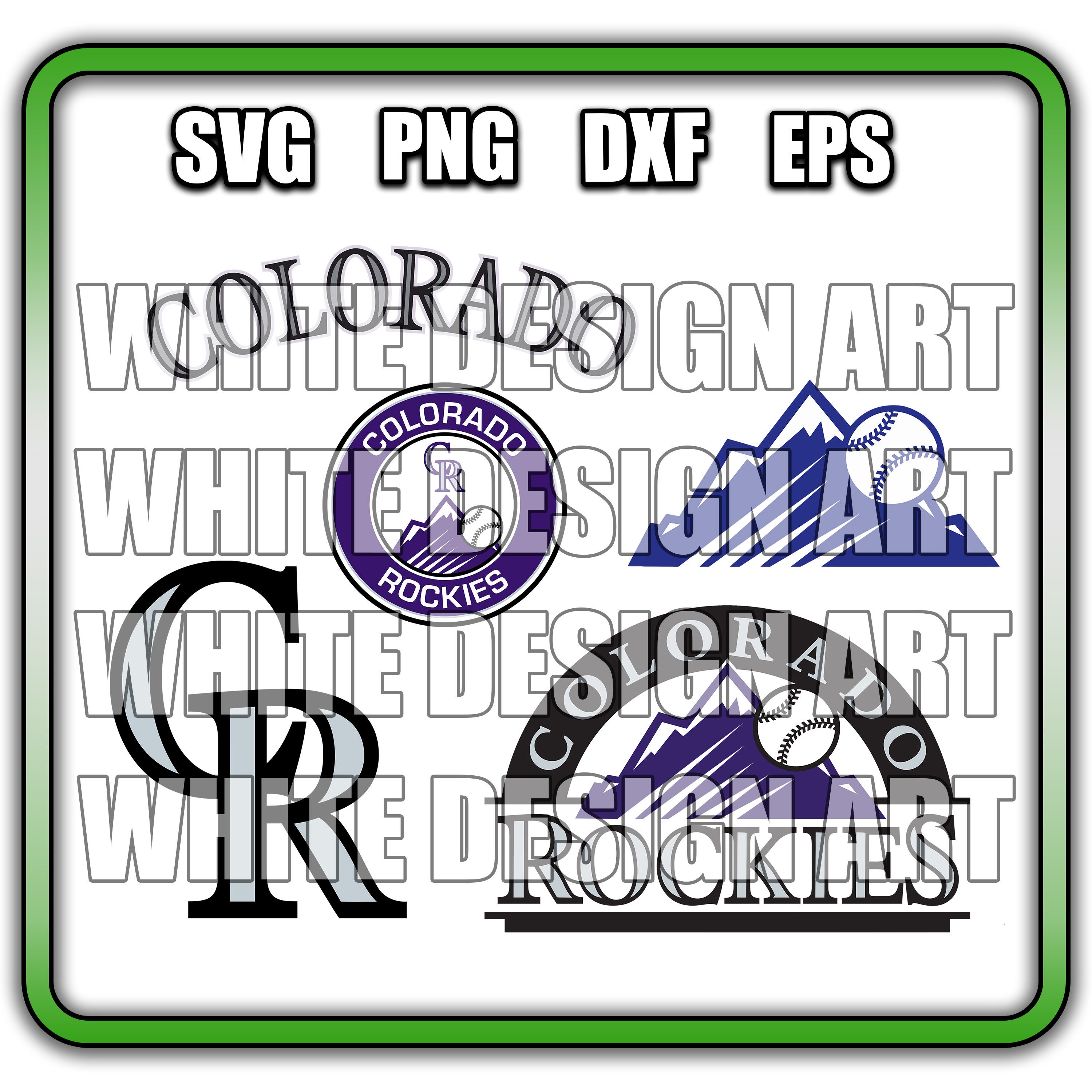 Colorado Rockiess SVG PNG, svg Sports files, Svg For Cricut, Clipart,  baseball Cut File, Layered SVG For Cricut File