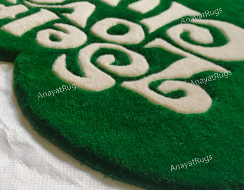 Heart Shaped Carpet, Tufted Rug Self Love Club Handmade Rug, Home Decor