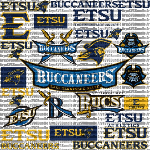 Buccaneers SVG, Football Team, Basketball, ETSU, Collage, Athletics, Game Day, East Tesnessee State SVG, Mom, For Cricut, Instant Download.