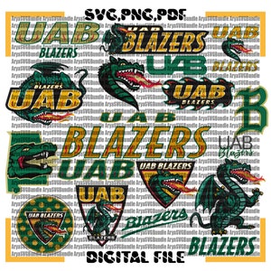 Uab Blazers Logo Svg 