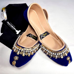 Handmade Ladies Pakistani Indian Fancy Khussa | Punjabi Jutti for Women | Wedding Shoes | Gift For Her | Multicolor