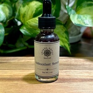 Organic Antioxidant Serum, Organic Body & Facial Antioxidant Serum
