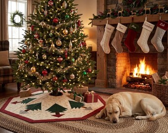 Christmas tree skirt