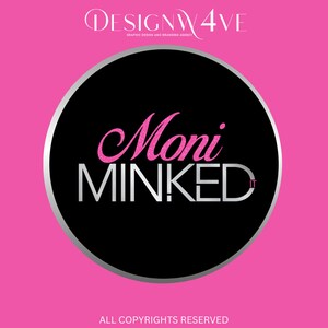 Logo Design, Custom Logo, Beauty logo, Feminine logo, Boutique logo, Glitter logo, Cosmetics logo, Nails Logo, Eyelash logo, Hair logo
