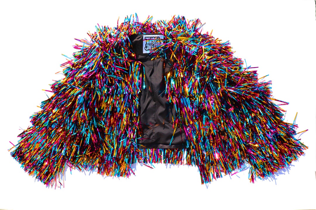The Original Tinsel Fringe Jacket Etsy