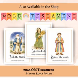 Old Testament Trivia, Come Follow Me Game, LDS Primary Activity (Digital Download) image 11