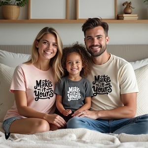 Colorful Pastel Family Shirts Mockup, Family Travel Tshirts Mock-up, Group diverse t-shirt mock ups, PNG Digital Download, Adoption, Easter
