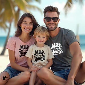Colorful Pastel Family Shirts Mockup, Family Travel Tshirts Mock-up, Group beach t shirt mock ups, PNG Digital Download, Easter Spring