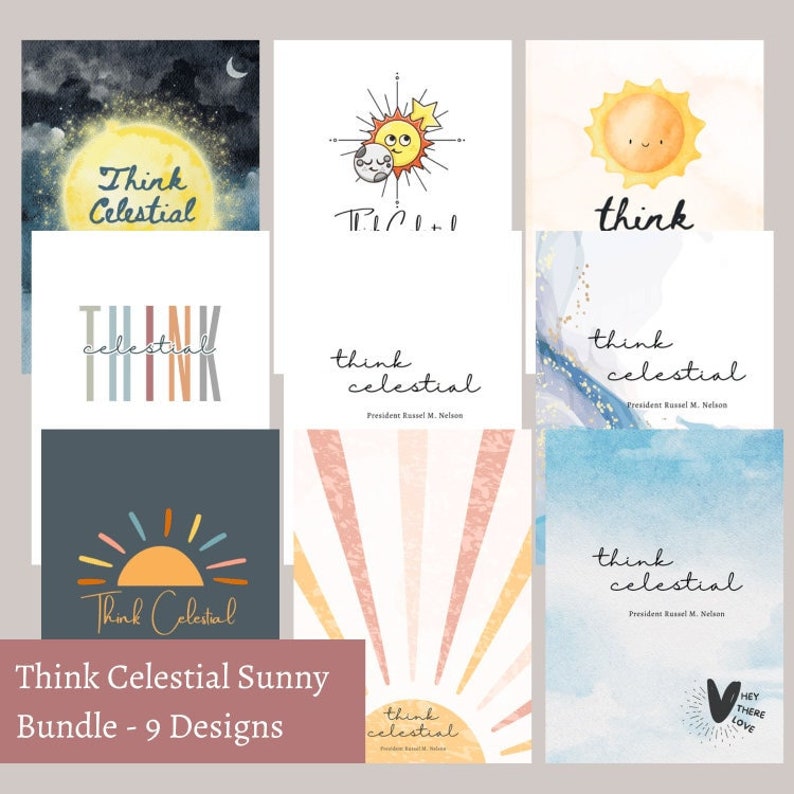 Think Celestial Printable Download Church of Jesus Christ of Latter Think Celestial Printable Download Church of Jesus Christ of Latter