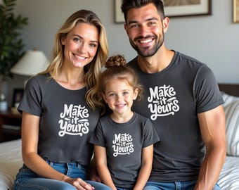 Family Shirts Mockup, Grey T-shirt, Group T-shirt Mockups, PNG Digital Download, Bella Canvas 3001