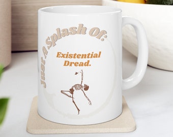 Skeleton Becher, Meme Becher, Kaffeebecher, Cubicle Dekor, Snarky Becher, Freche Kaffeetasse, Lustiger Arbeitsbecher, Sarkastischer Kaffeebecher, Cubicle Zitate