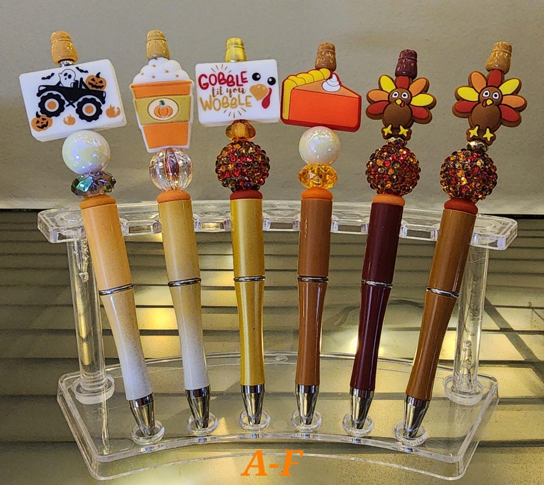 Thanksgiving Beaded Pens - Etsy