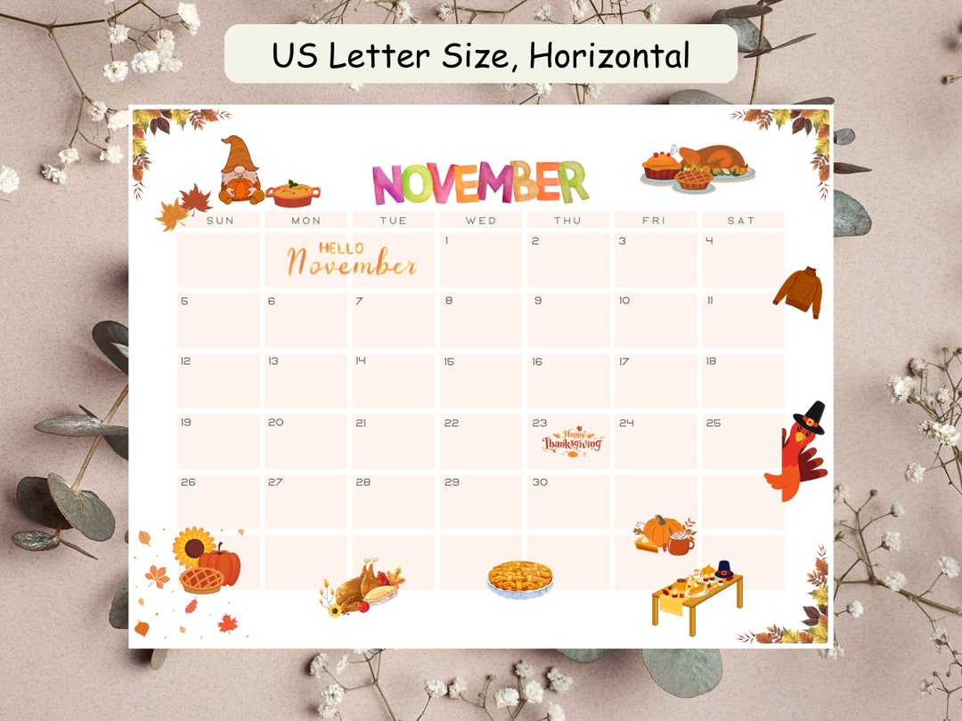 printable-november-calendar-2023-thanksgiving-calendar-holiday-monthly-calendar-kids-schedule-printable-instant-download-us-letter-etsy