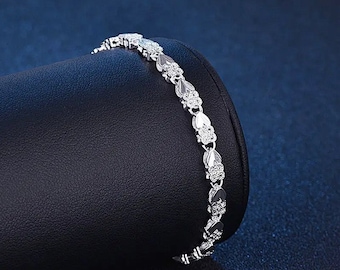 925 sterlingzilveren klaverarmband