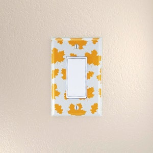 Holiday Light Switch Covers, Wall plates, Switch plates, Fall Home Decor, Holiday Decor, Festive Home Decor, Decorative Switch Plates