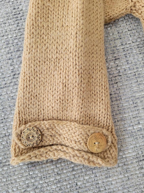 Vintage Long Sleeve Patterned Pullover Sweater / … - image 15