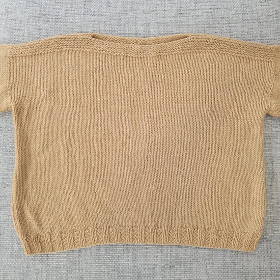 Vintage Long Sleeve Patterned Pullover Sweater / … - image 9