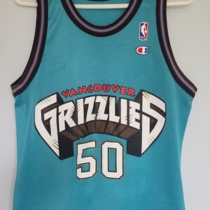 Mitchell & Ness Vancouver Grizzlies #50 Bryant Reeves white Swingman Jersey