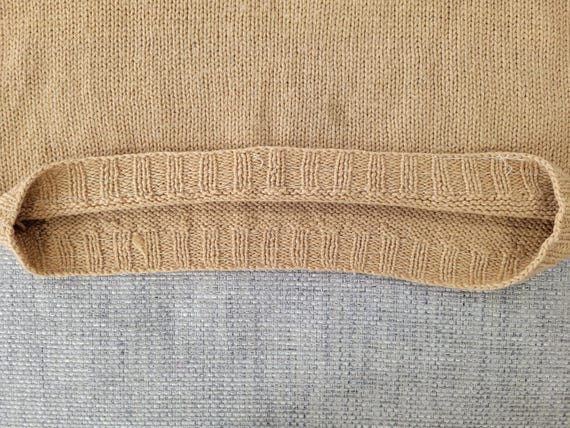 Vintage Long Sleeve Patterned Pullover Sweater / … - image 19